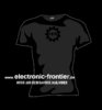 EBM Classic Girlie T-Shirt schwarz/schwarz