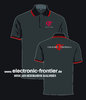 decoded feedback Polo Shirt black/red